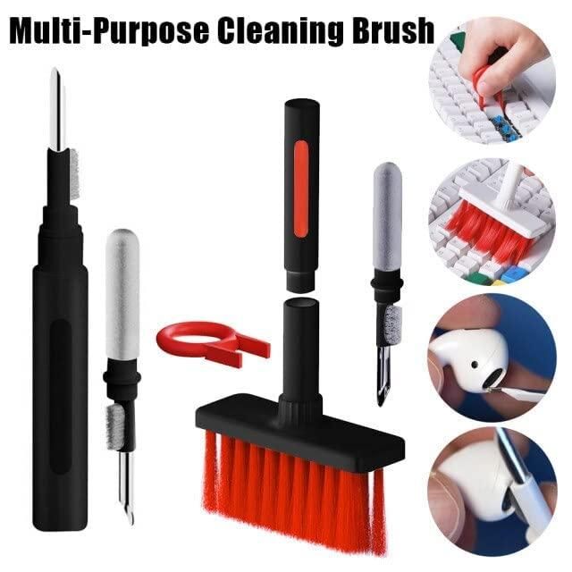 5 in 1 Keyboard Cleaner Brush with Multiple Functions